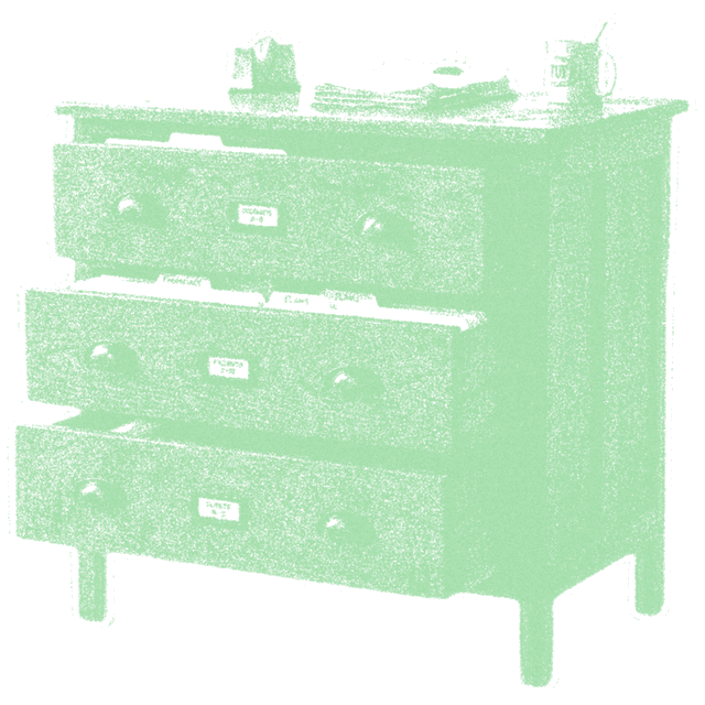 A filing cabinet — where things go to die