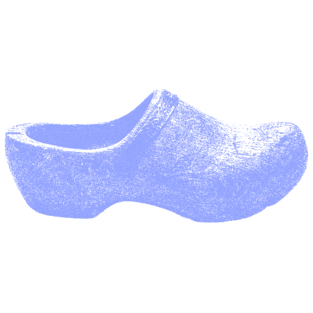 A sabot — the wooden shoe that gave us the word sabotage